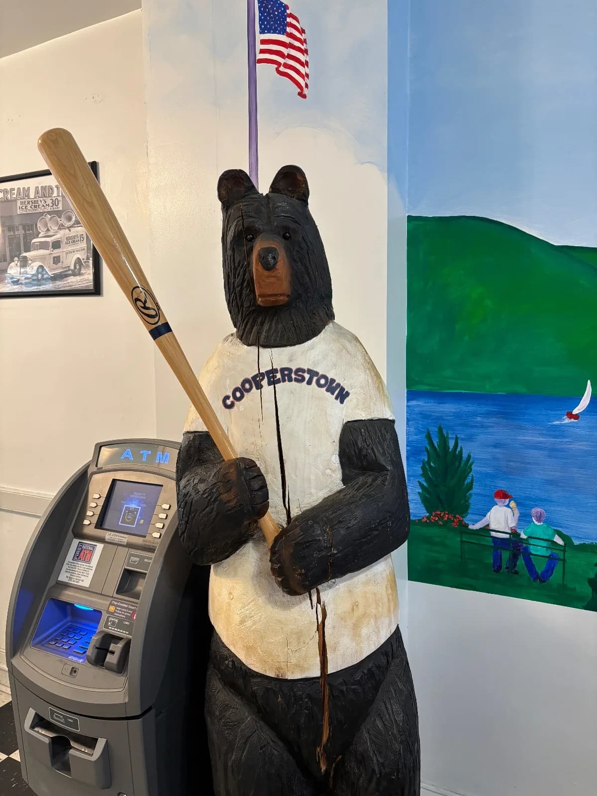 Bear sighting: Baseball “Cooperstown” Bear