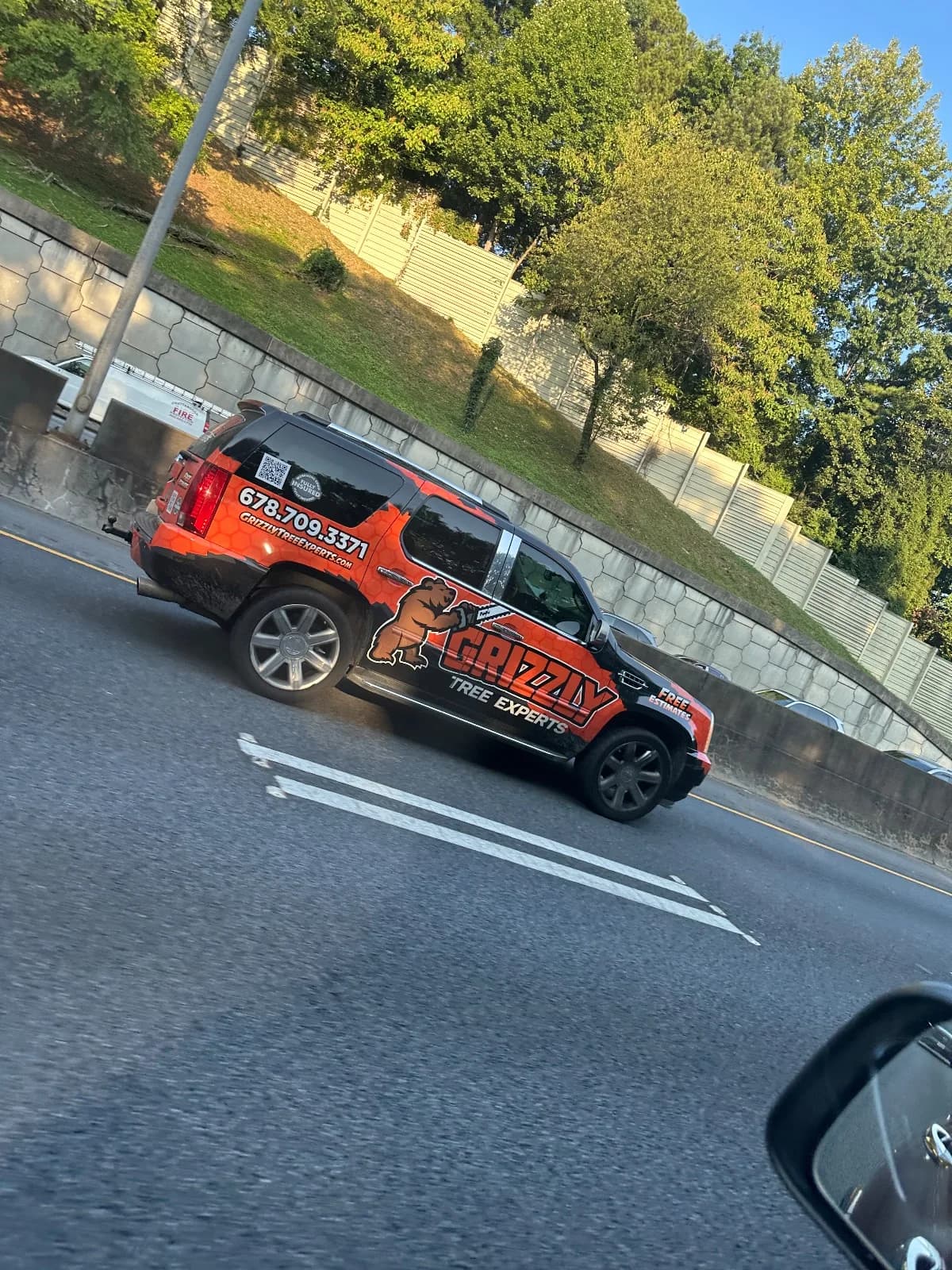 Bear sighting: HOV 75 N. Bear